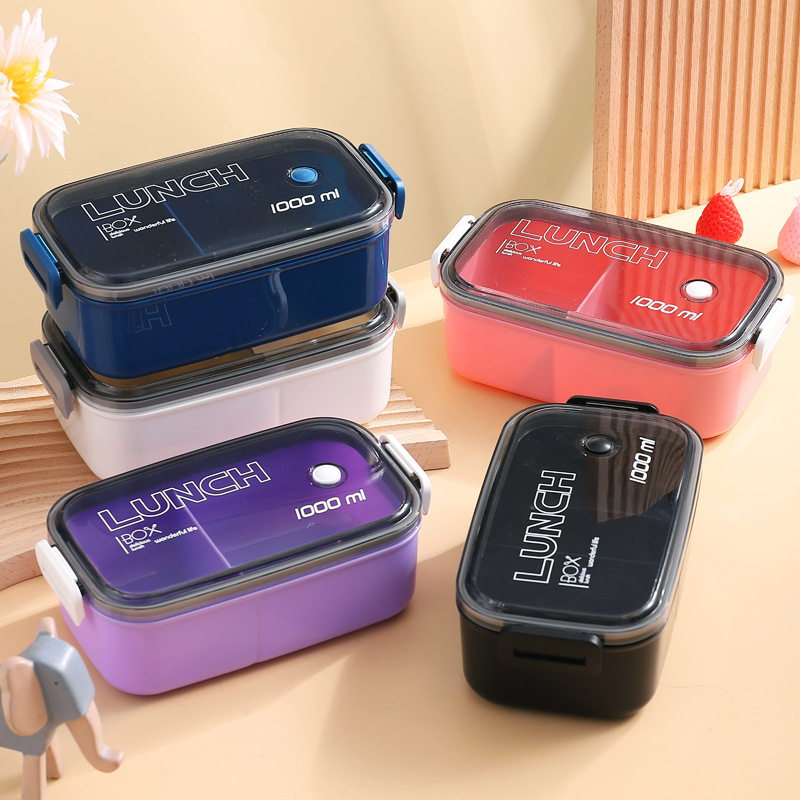 Food Storage Tupperware - Lunch box preservation box, microwave heat-resistant