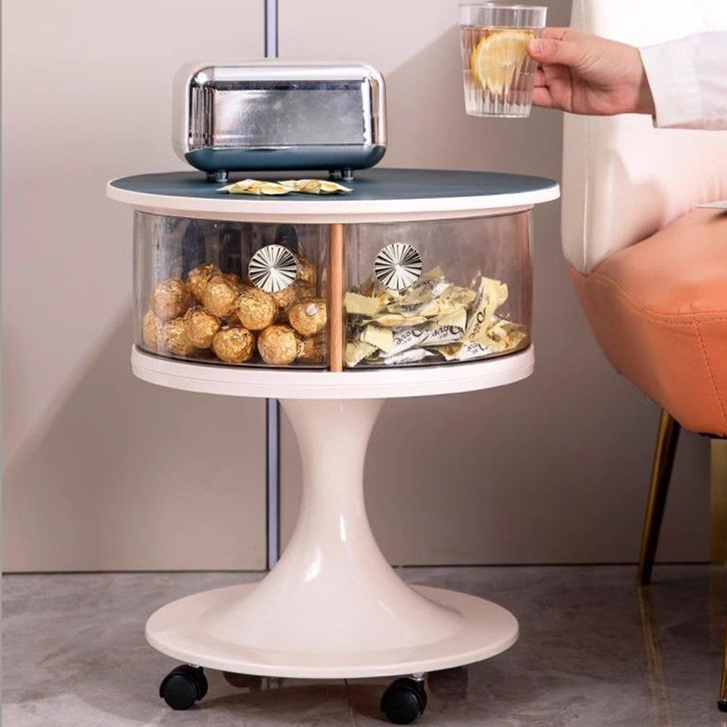 Food Storage With Wheels - Nordic Coffee Tables Removable Bedroom Sofa