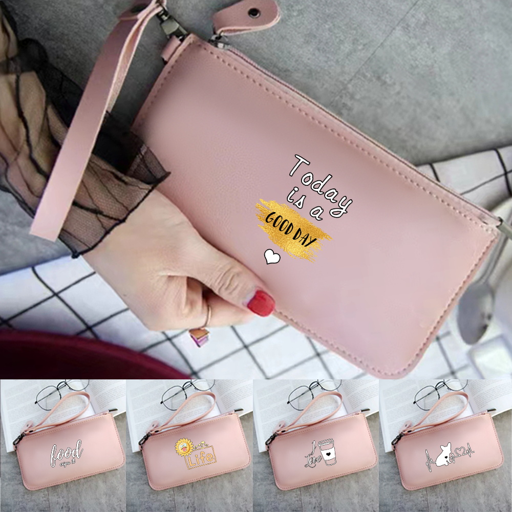 Food Storage Notes - Women Fashion Pu Leather Wallets Card