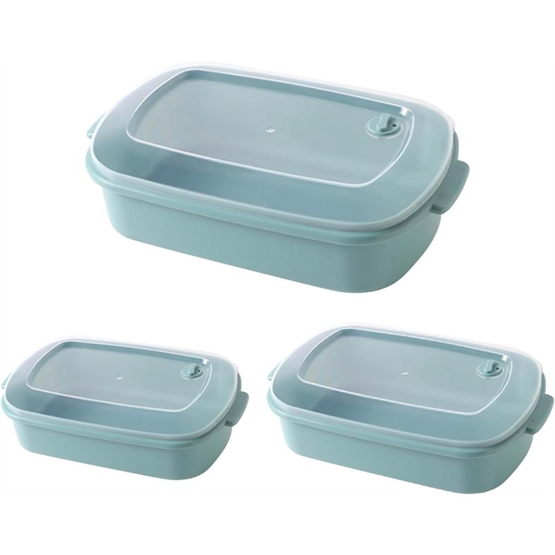 Food Storage Containers Set - ABMI-For Fruits& Salads Storage Box, Airtight
