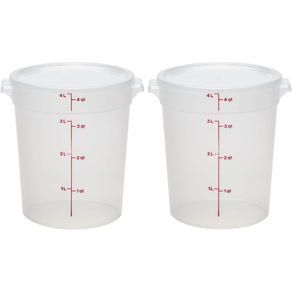 4-Quart BPA-Free Food Storage  - Food Storage Quart Containers ulasan dan harga