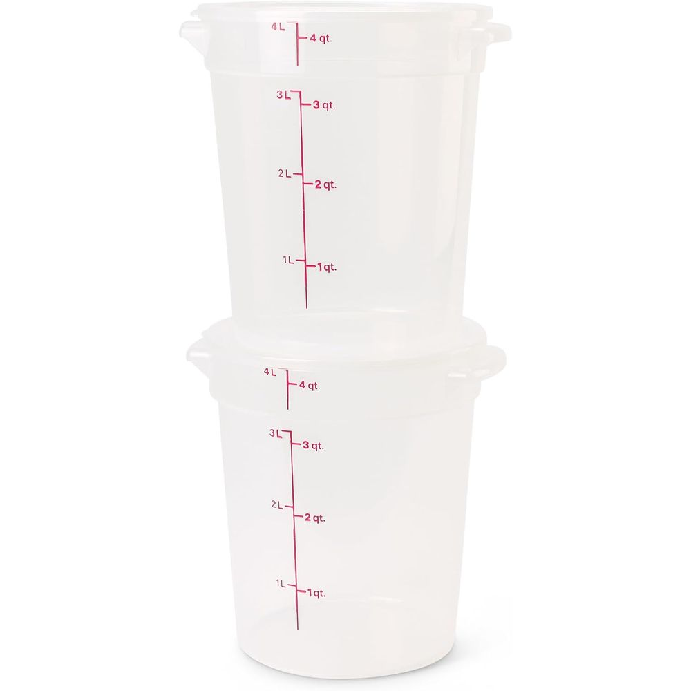 4-Quart BPA-Free Food Storage  - Food Storage Quart Containers ulasan dan harga