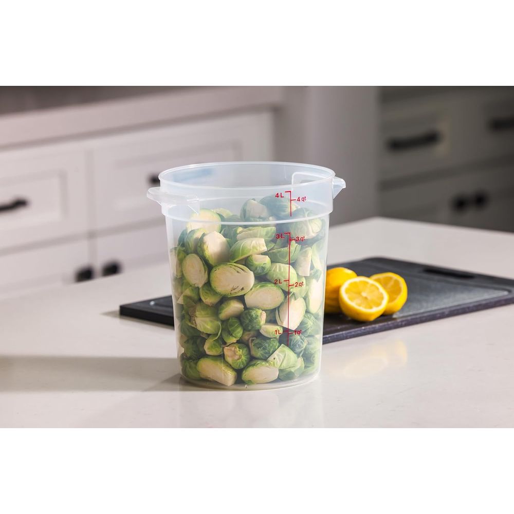 4-Quart BPA-Free Food Storage  - Food Storage Quart Containers ulasan dan harga