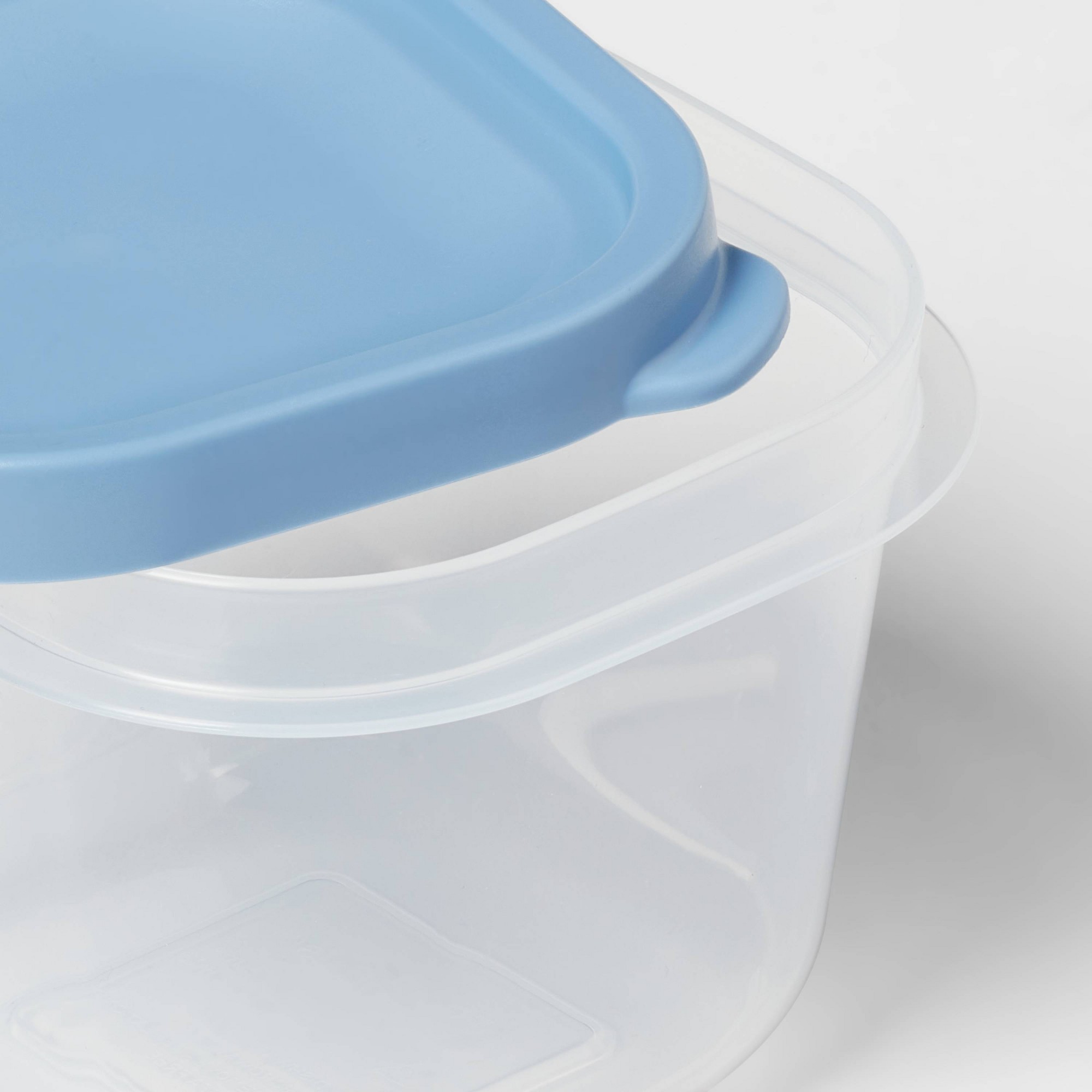 10pcs Blue Plastic Food Storag - Food Storage Containers Set ulasan dan harga
