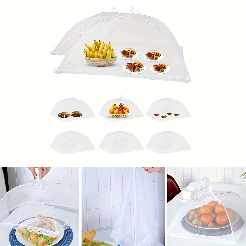 1pcWhite fly-proof vegetable c - Food Storage Tupperware ulasan dan harga