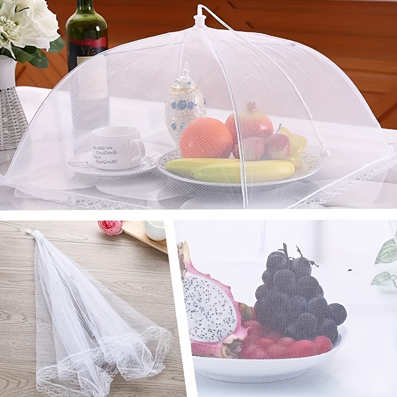 1pcWhite fly-proof vegetable c - Food Storage Tupperware ulasan dan harga