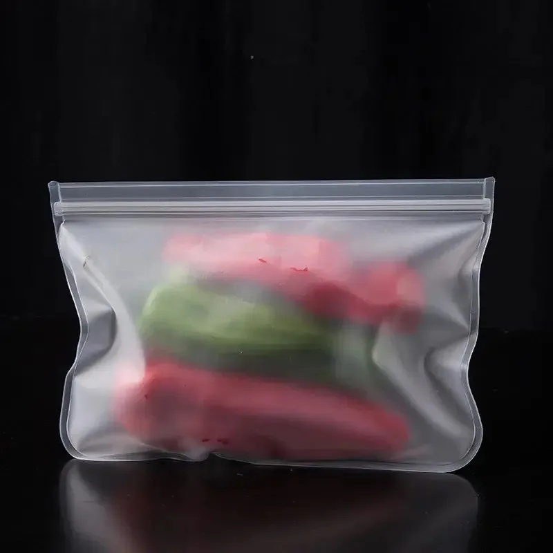 1/2/3/4pcs Silicone Food Stora - Food Storage Zipper ulasan dan harga