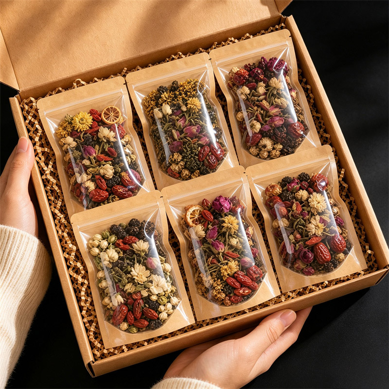 100Pcs Clear Kraft Paper Packa - Food Storage Zipper ulasan dan harga