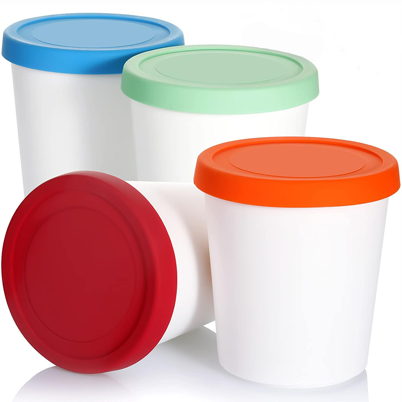 4Pcs Food Containers, 1 Quart  - Food Storage Quart Containers ulasan dan harga