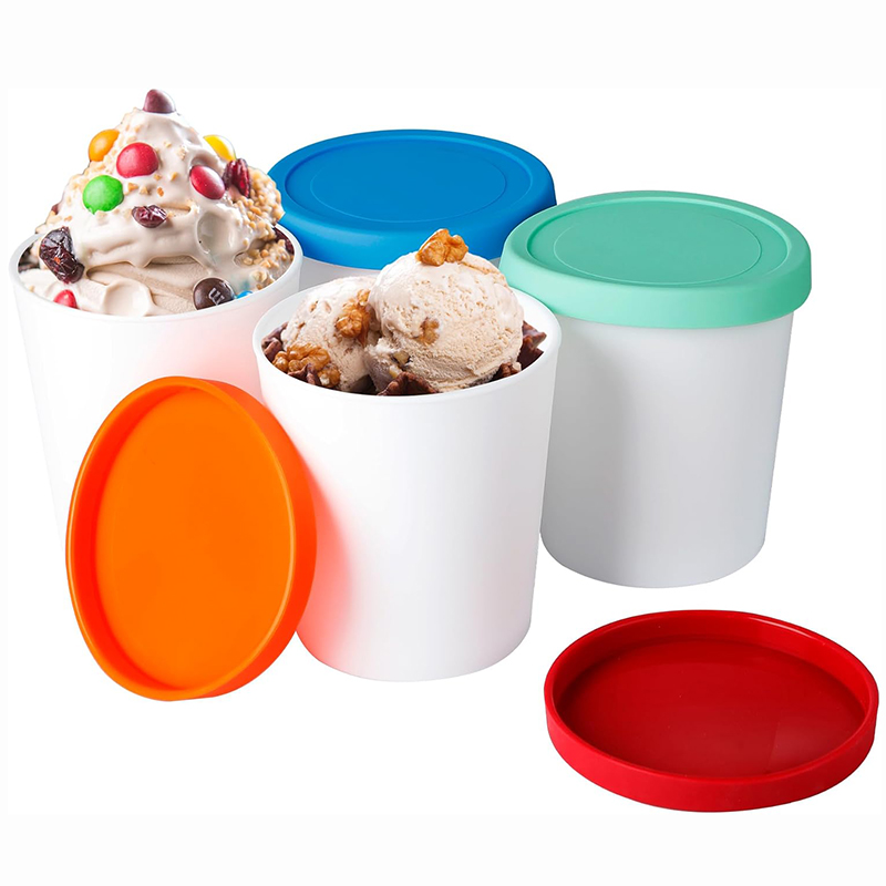 4Pcs Food Containers, 1 Quart  - Food Storage Quart Containers ulasan dan harga