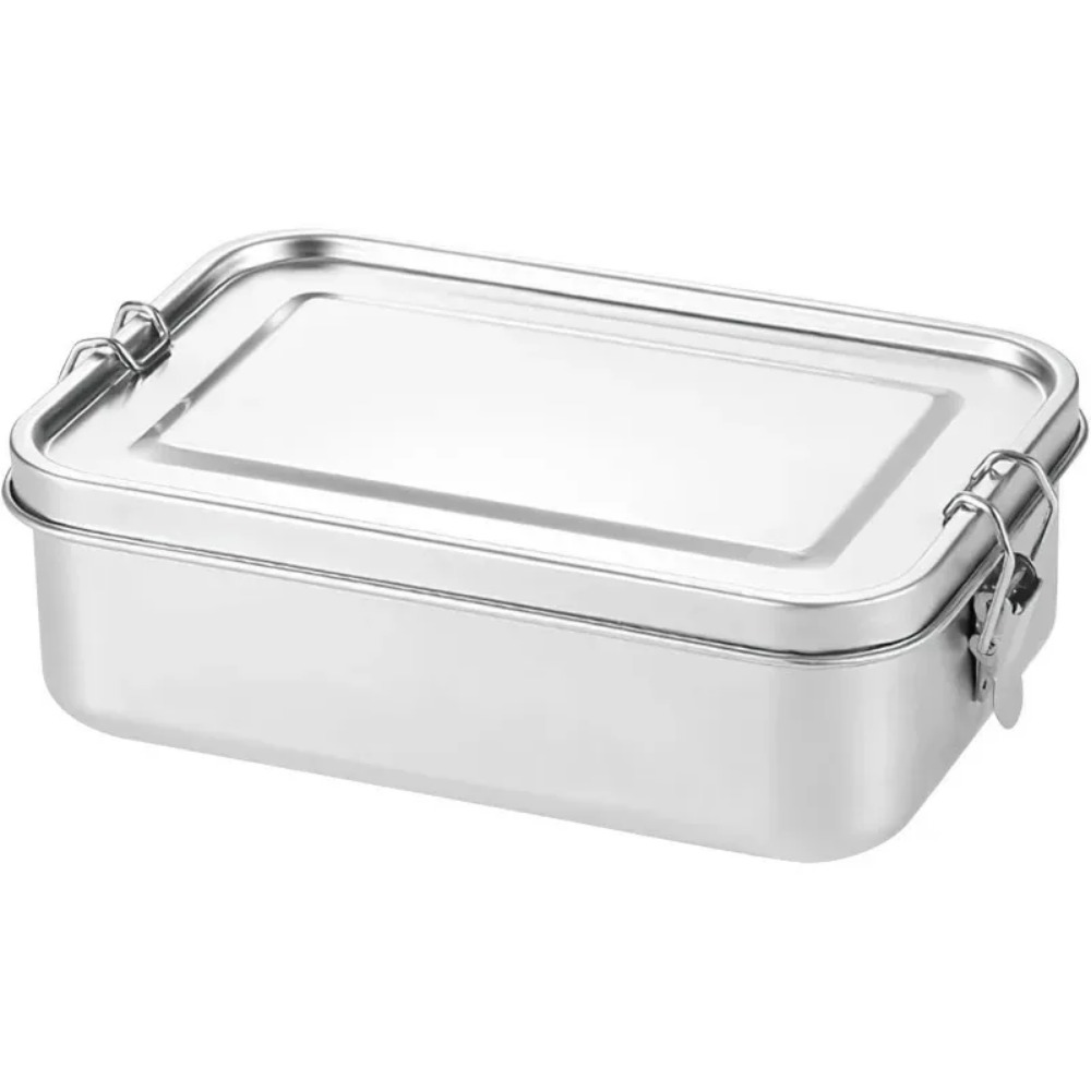 NEW 850ML Bento Box with Lock  - Food Storage Lock Box ulasan dan harga