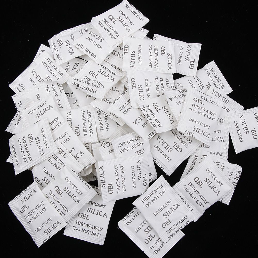 50/100 Packs Non-Toxic Silica  - Food Storage Non Toxic ulasan dan harga