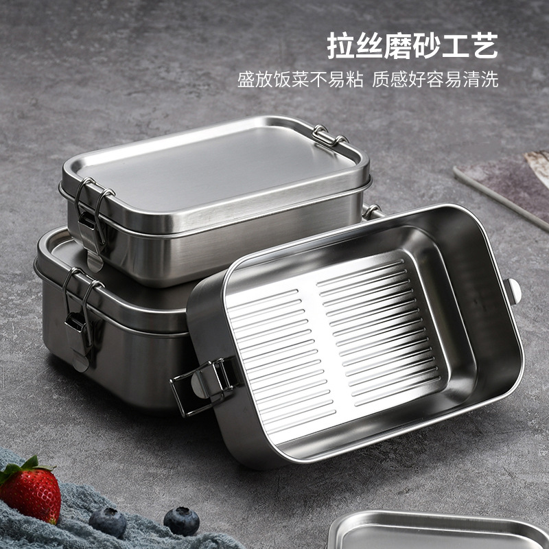 Stainless Steel Lunch Box Japa - Food Storage Tupperware ulasan dan harga