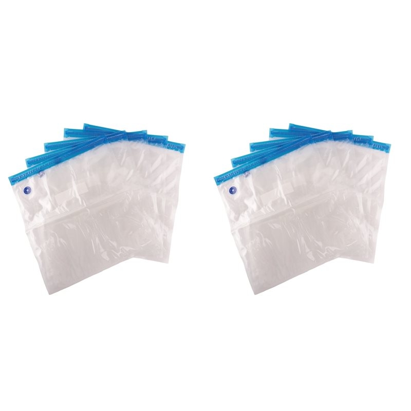 10PCS Reusable Vacuum Food Sto - Food Storage Zipper ulasan dan harga