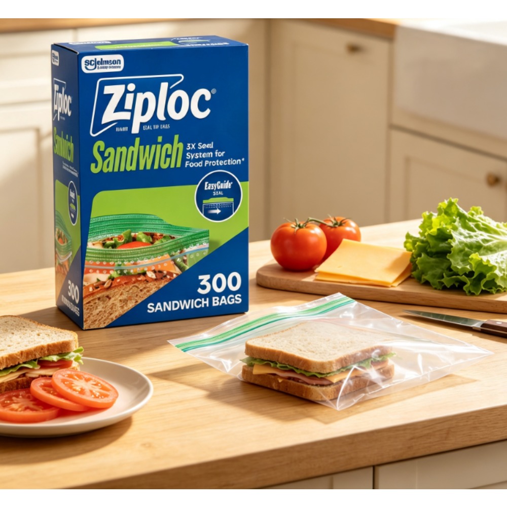 Ziploc® Brand Sandwich Bags wi - Food Storage Brands ulasan dan harga
