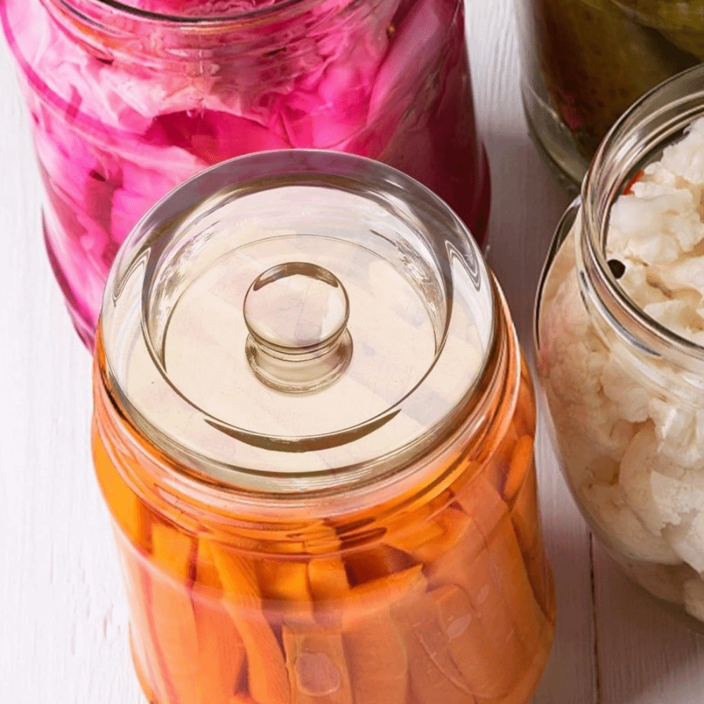 Fermented Glass Weights Clear  - Mason Jar Wide Mouth ulasan dan harga