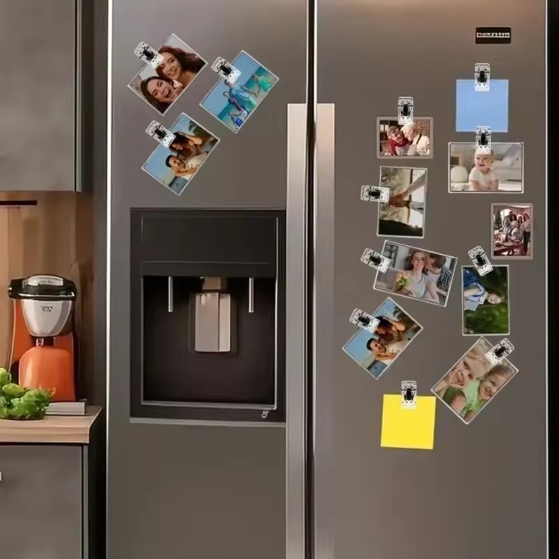 Magnetic Clips Plastic Transpa - Food Storage Notes ulasan dan harga