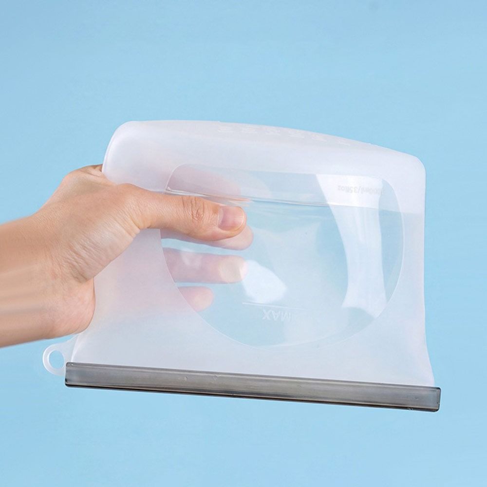 Silicone Food Preservation Bag - Food Storage Zipper ulasan dan harga