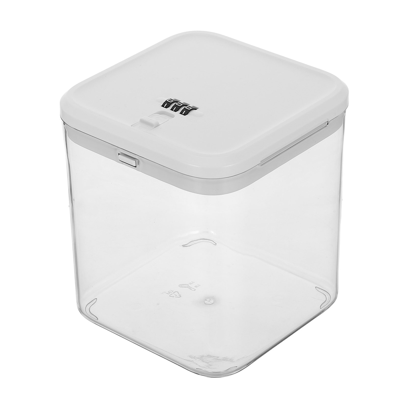 Clear Stackable Lock Box for F - Food Storage Lock Box ulasan dan harga