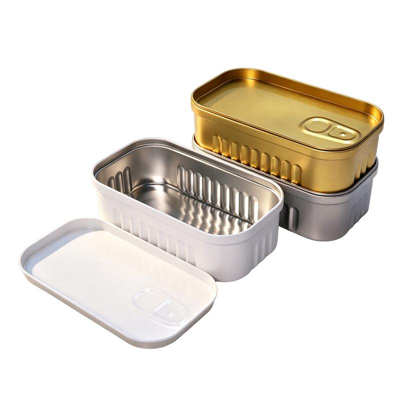 Sardine Can Shaped Storage Tin - Food Storage Non Toxic ulasan dan harga
