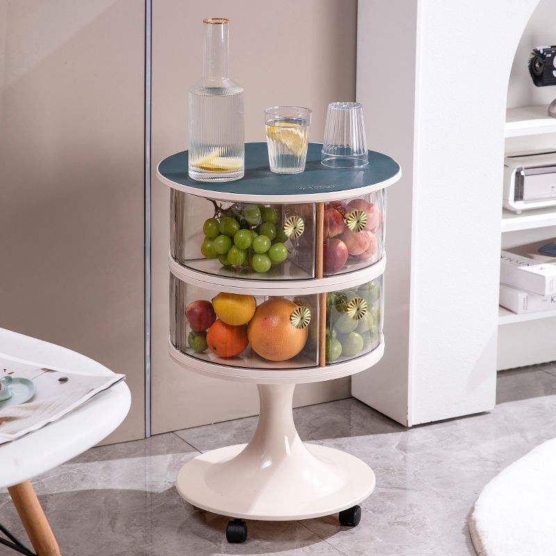 Nordic Coffee Tables Removable - Food Storage With Wheels ulasan dan harga