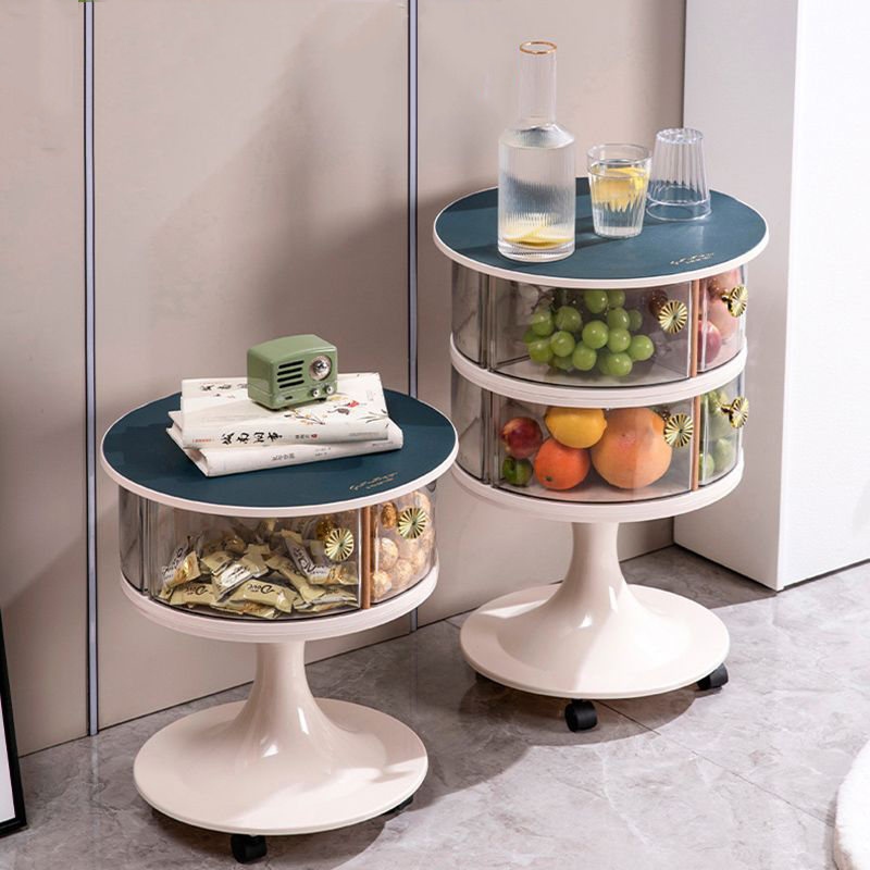 Nordic Coffee Tables Removable - Food Storage With Wheels ulasan dan harga