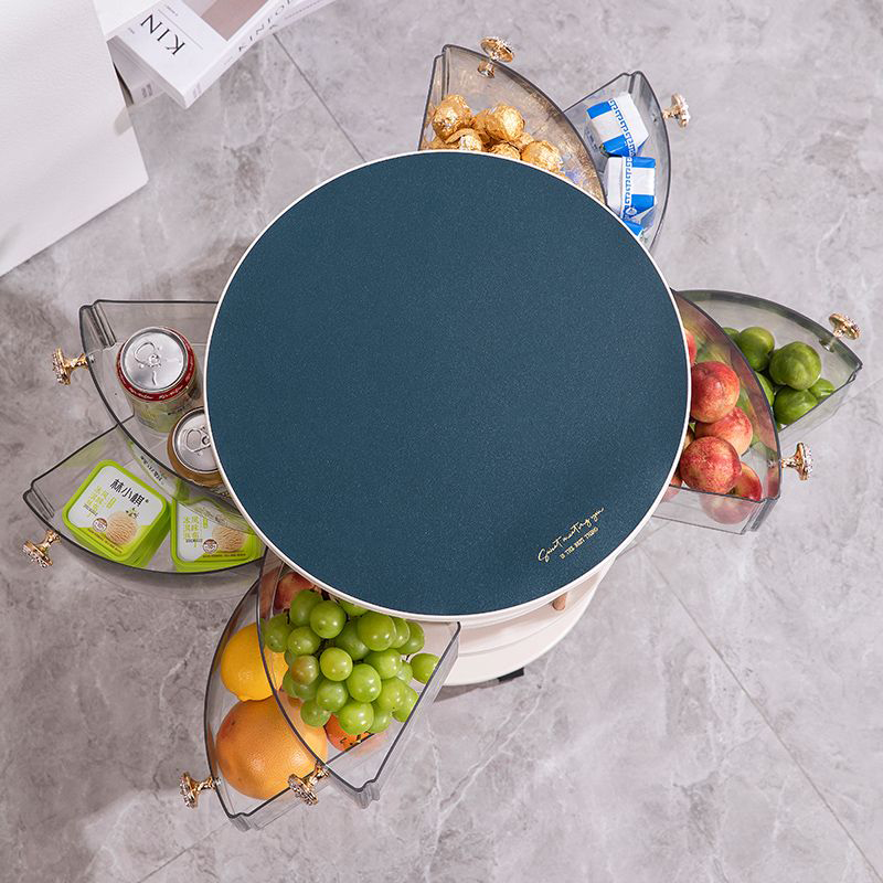 Nordic Coffee Tables Removable - Food Storage With Wheels ulasan dan harga