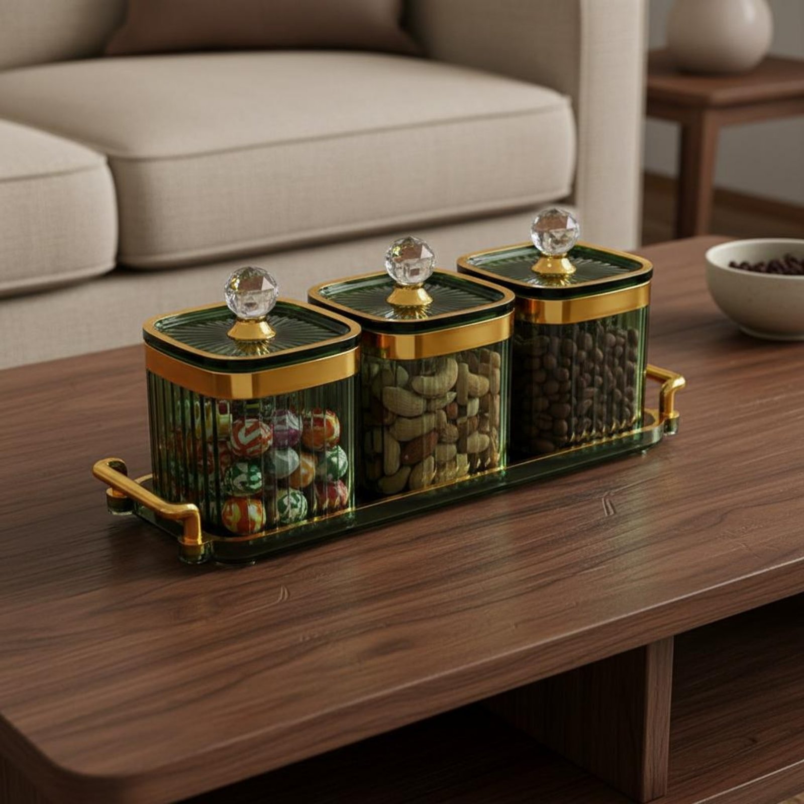 Decorative Snack Container Set - Food Storage Containers Set ulasan dan harga