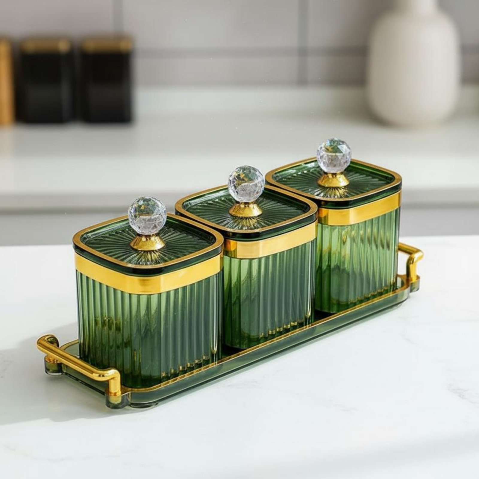 Decorative Snack Container Set - Food Storage Containers Set ulasan dan harga