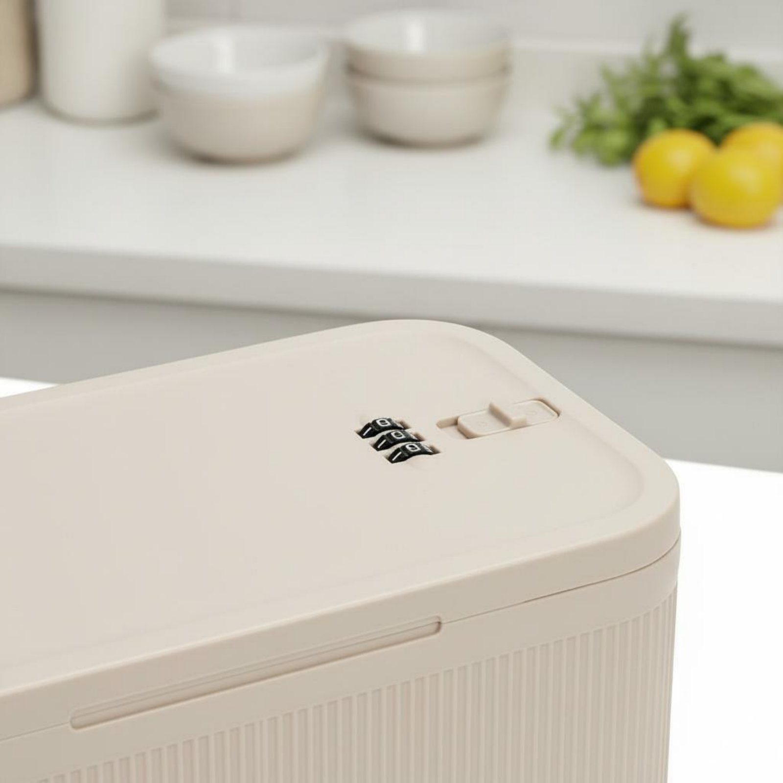 Combination Lock Box Smell Res - Food Storage Lock Box ulasan dan harga