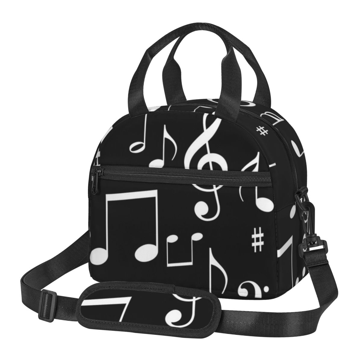 Music Notes Insulated Lunch Ba - Food Storage Notes ulasan dan harga