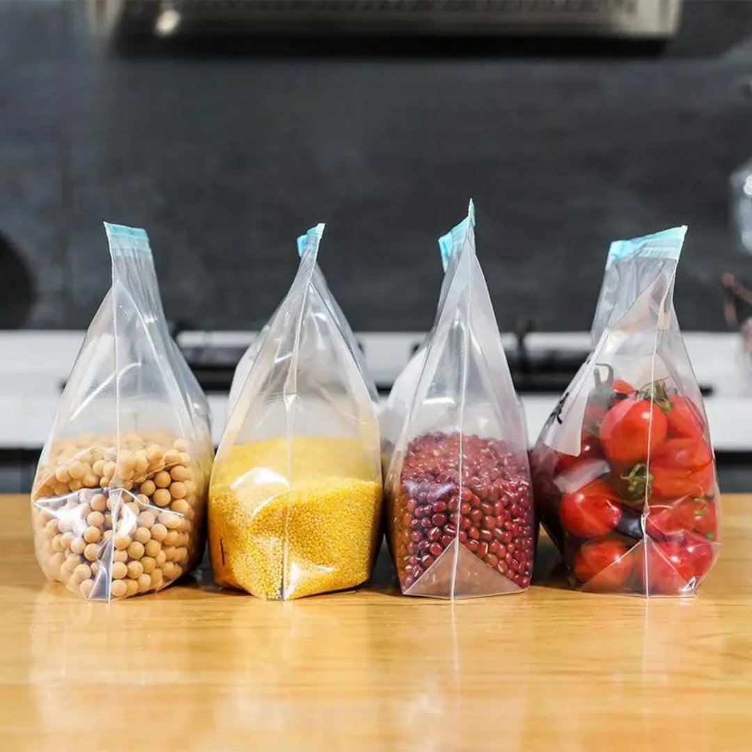 60pcs Reusable Fridge Fresh Ba - Food Storage Zipper ulasan dan harga