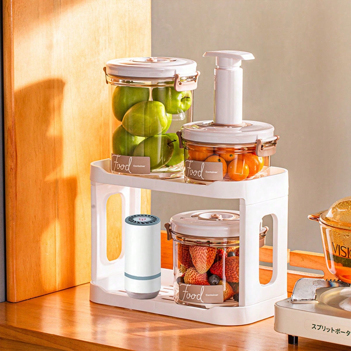 1 Kitchen Food Grade Vacuum Se - Food Storage Vacuum ulasan dan harga