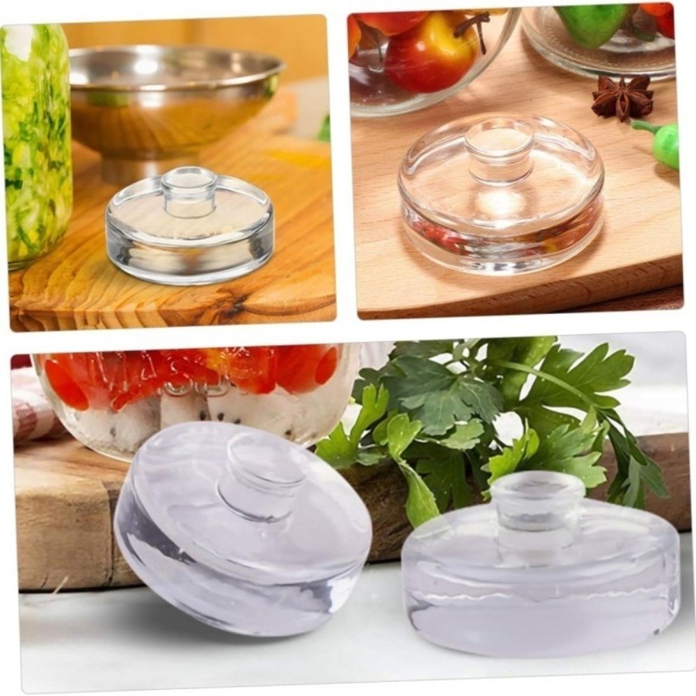 Fermented Glass Weights Clear  - Mason Jar Wide Mouth ulasan dan harga