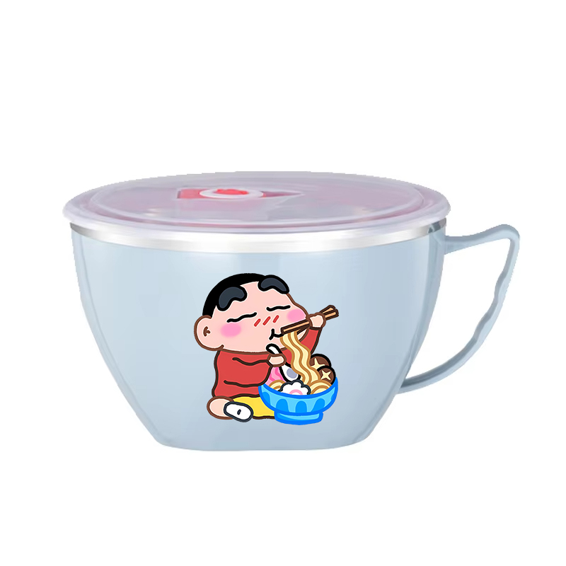 Crayon Shin-chan Noodle Bowl L - Food Storage Containers Set ulasan dan harga