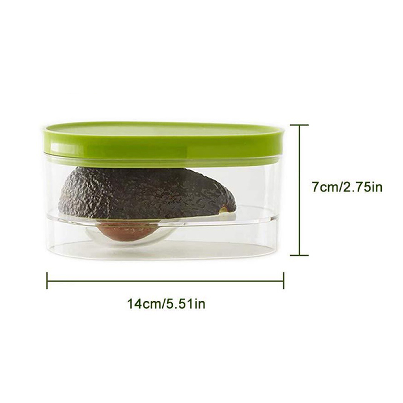 Avocado Food Storage Box Space - Food Storage Containers Set ulasan dan harga