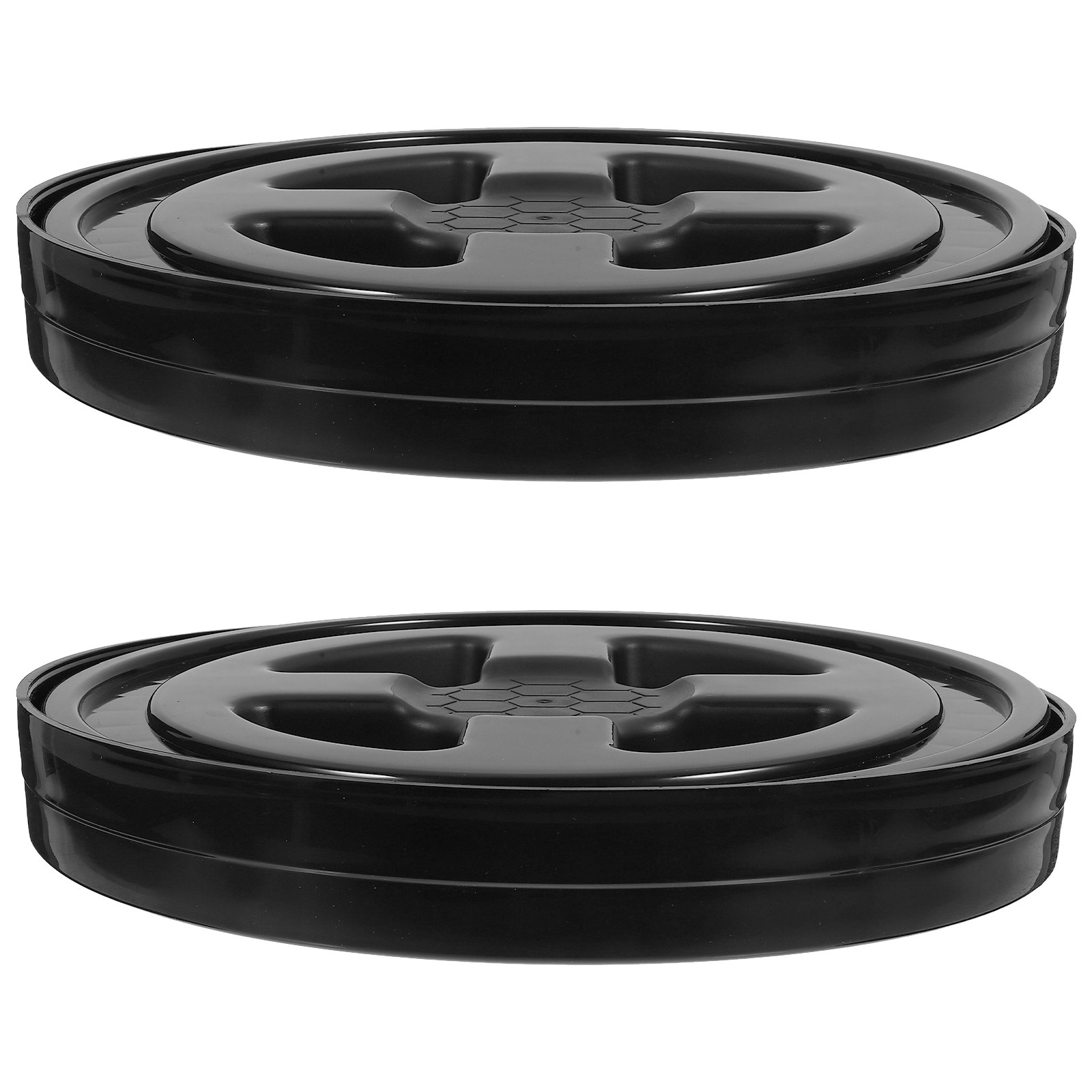 2Pcs Lock Bucket Lid Airtight  - Food Storage Airtight ulasan dan harga