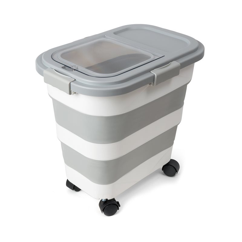 A53Q-Food Storage Container 1P - Food Storage With Wheels ulasan dan harga