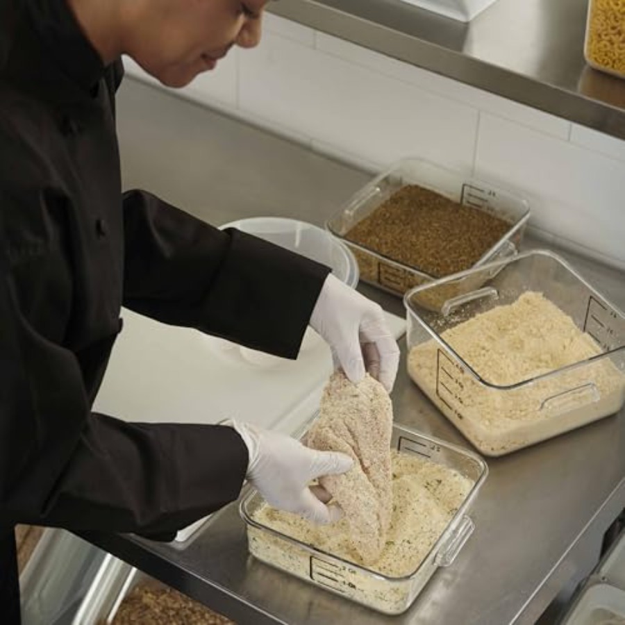 Space Saving Square Food Stora - Food Storage Quart Containers ulasan dan harga