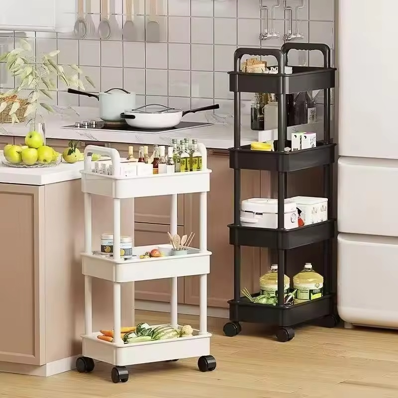5-Tier Rolling Storage Cart wi - Food Storage With Wheels ulasan dan harga