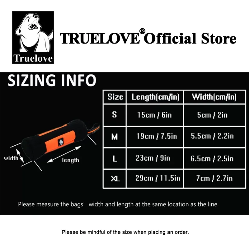 Truelove Dog Training Retrieve - Food Storage Zipper ulasan dan harga
