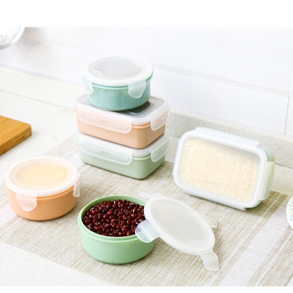 5PCS Fresh Plastic Food Storag - Food Storage Lock Box ulasan dan harga