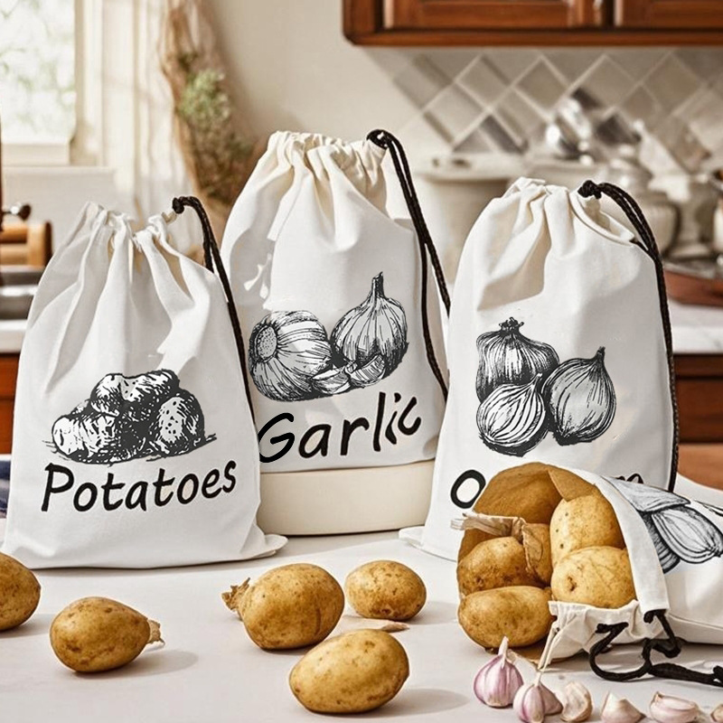 Potato Onion Garlic Pattern St - Food Storage Zipper ulasan dan harga