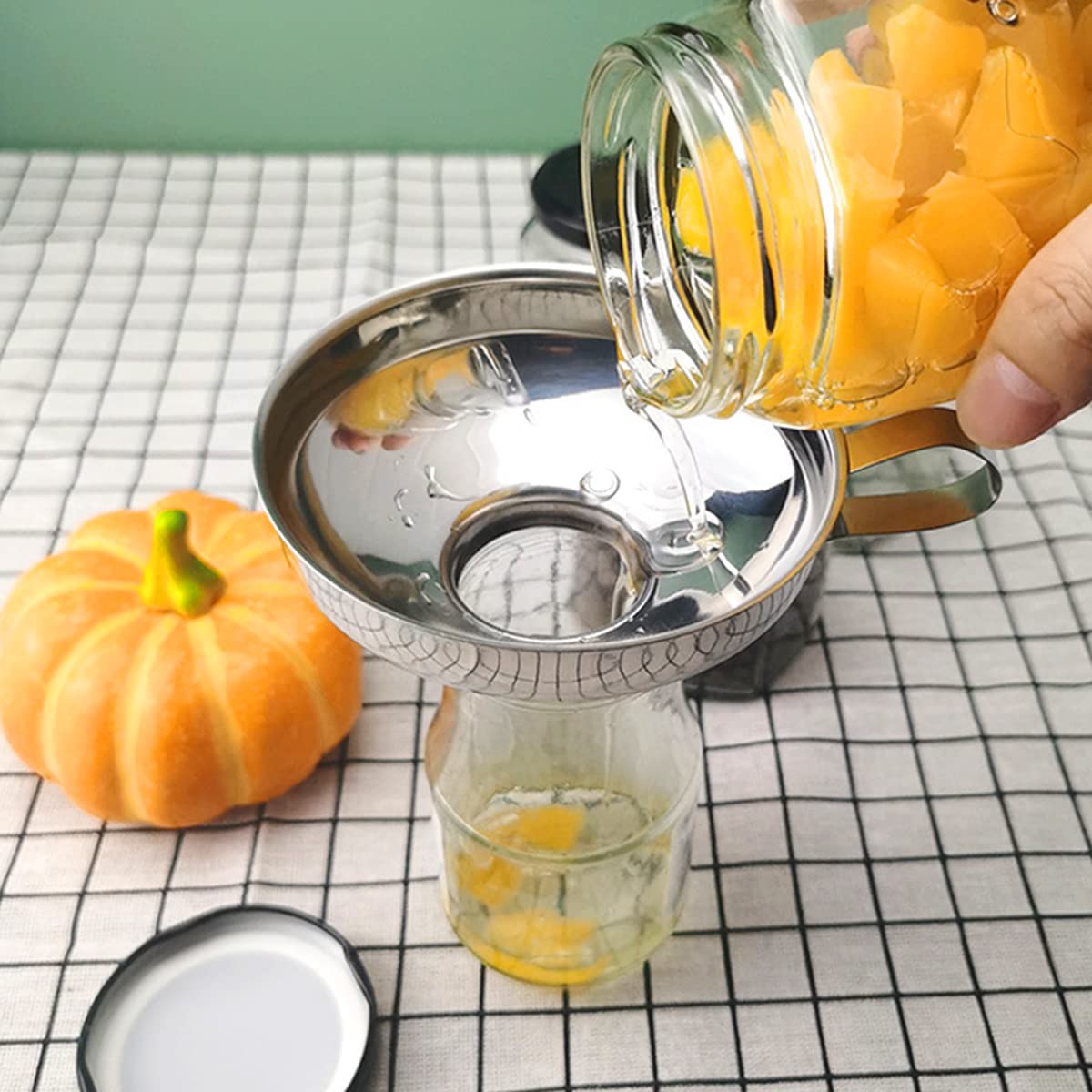 Stainless Steel Funnel Canning - Mason Jar Wide Mouth ulasan dan harga