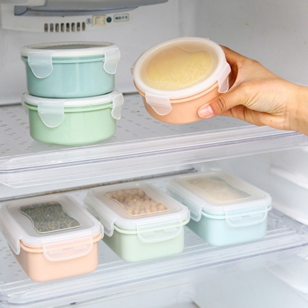 5PCS Fresh Plastic Food Storag - Food Storage Lock Box ulasan dan harga