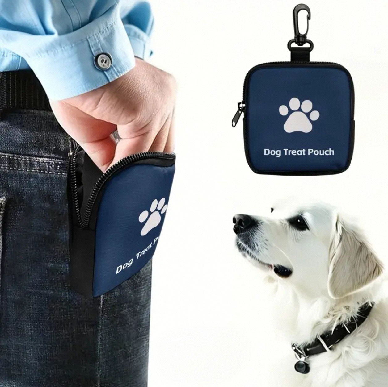 Dog Training Treat Pouch,Trave - Food Storage Zipper ulasan dan harga