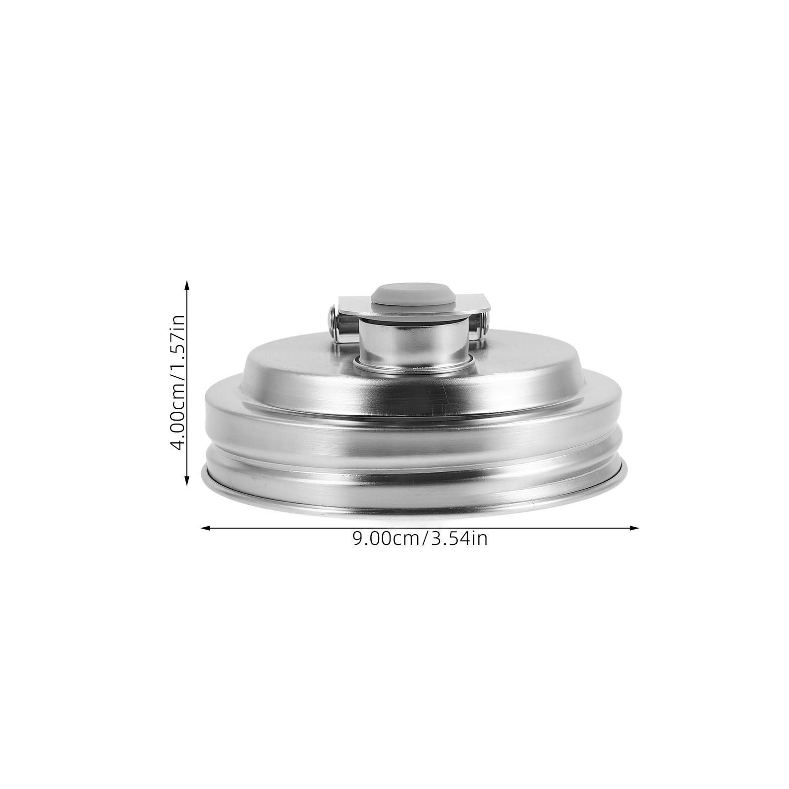 Mason Jar Flip Top Lid Stainle - Mason Jar Wide Mouth ulasan dan harga