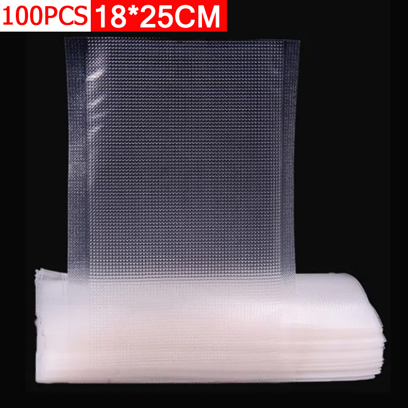 100PCS Vacuum Bag 18x25cm Vacu - Food Storage Vacuum ulasan dan harga