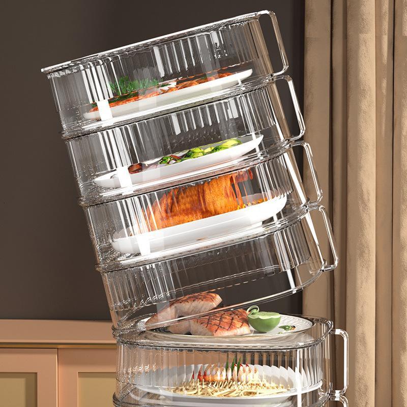 Stackable Transparent Heat Res - Food Storage Non Toxic ulasan dan harga