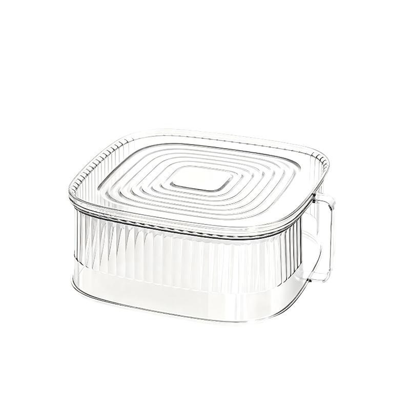 Stackable Transparent Heat Res - Food Storage Non Toxic ulasan dan harga